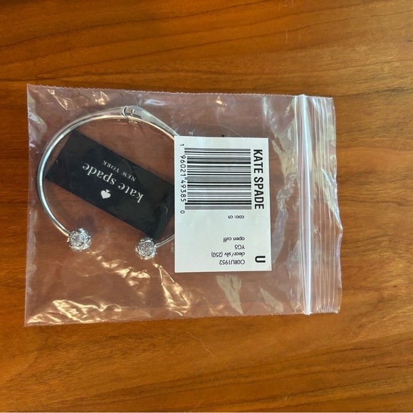 Kate Spade Silver Open Cuff Bracelet - Picture 5 of 5